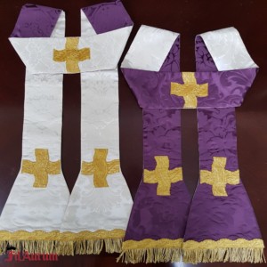 Two reversible stoles